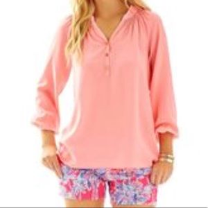 Lilly Pulitzer Elsa Silk Top